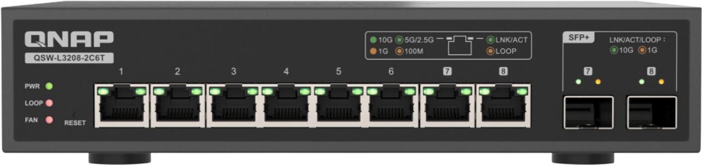 QNAP QSW-L3208-2C6T QNAP QSW-L3208-2C6T