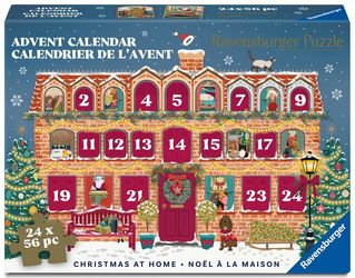 Ravensburger Puzzle-Adventes kalendārs Christmas at Home (12002014) Ravensburger Puzzle-Adventes kalendārs Christmas at Home (12002014)