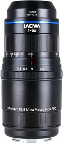Laowa Aksen 45 mm F2.8 1-5x Ultra Makro APO Laowa Aksen 45 mm F2.8 1-5x Ultra Makro APO