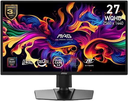 MSI MAG 272QPDE QD-OLED X24 MSI MAG 272QPDE QD-OLED X24