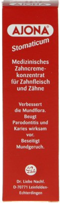 Ajona Stomaticum medicīniskais zobu krēma koncentrāts 25 ml