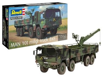 Revell MAN 10t. Milgl 8x8 kravas automašīna Revell MAN 10t. Milgl 8x8 kravas automašīna