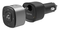 Hama Bluetooth uztvērējs automašīnai, ar 3,5 mm spraudni un USB lādētāju (00014159)