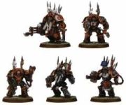 Games Workshop 43-19 Chaos Space Marine Terminatoru vienība Games Workshop 43-19 Chaos Space Marine Terminatoru vienība