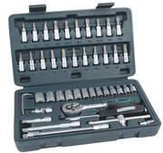 Mannesmann M 2040 UZGRIEŽŅU KOMPLEKTS 1/4 46-DAĻĪGS Mannesmann M 2040 UZGRIEŽŅU KOMPLEKTS 1/4 46-DAĻĪGS