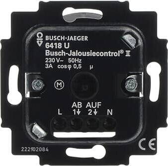 Busch-Jaeger Žalūziju pamata ieliktnis 6418 U