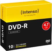 Intenso DVD-R plāns futrālis Intenso DVD-R plāns futrālis