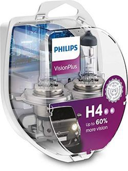 Philips H4 VisionPlus 2er