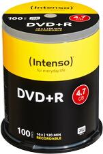 Intenso DVD+R 4.7GB 16x 100er Spindel Intenso DVD+R 4.7GB 16x 100er Spindel