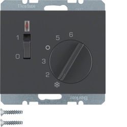 Berker Raumtemperaturregler mit Öffner 20307106 Berker Raumtemperaturregler mit Öffner 20307106