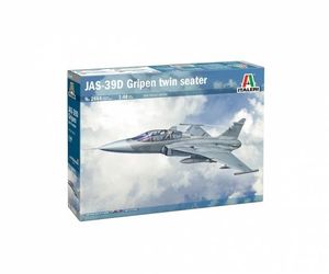 Italeri JAS 39 Gripen divvietīgais lidaparāts Italeri JAS 39 Gripen divvietīgais lidaparāts