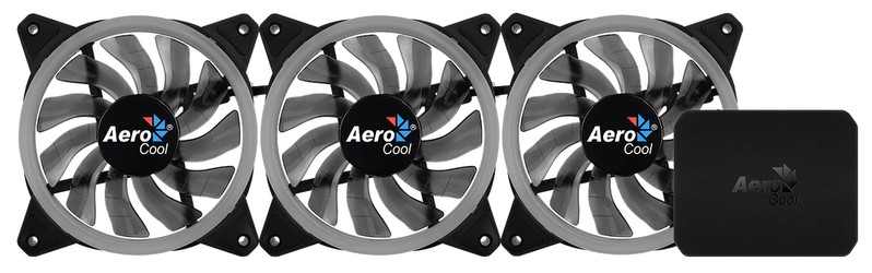 Aerocool Rev RGB Pro 120 mm 3er Pack Aerocool Rev RGB Pro 120 mm 3er Pack