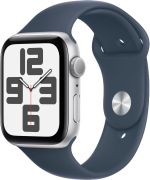 Apple Watch SE (2023) GPS 44 mm alumīnijs ar sporta siksniņu (MREE3QF/A)