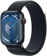 Apple Watch Series 9 GPS + Cellular 45 mm Alumīnijs ar Tekstila Sporta siksniņu (MRMF3QF/A)