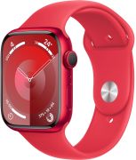 Apple Watch Series 9 GPS PRODUCT(RED) 45 mm Alumīnijs ar sporta aproci (MRXK3QF/A)