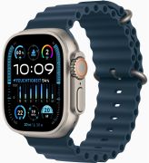 Apple Watch Ultra 2 GPS + Cellular 49 mm titāns ar Ocean siksniņu (MREG3FD/A)