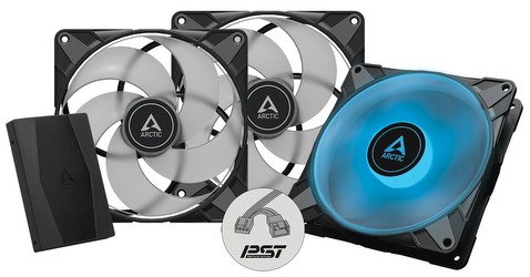 Arctic P14 PWM PST RGB 3er-Pack inkl. Controller