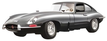 Bburago Jaguar E Coupe (1961) 1:18 Bburago Jaguar E Coupe (1961) 1:18