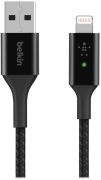 Belkin Smart LED Lightning/USB-A-Kabel (CAA007bt04BK) Belkin Smart LED Lightning/USB-A-Kabel (CAA007bt04BK)