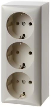 Berker Schuko-3fach-rozetes 4040 Berker Schuko-3fach-rozetes 4040