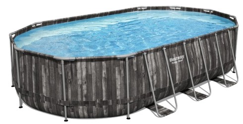 Bestway Power Steel Frame Baseins komplekts 610 x 366 cm (5611R) Bestway Power Steel Frame Baseins komplekts 610 x 366 cm (5611R)