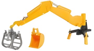 Bruder Ekskavators ar satvērēju Bruder Ekskavators ar satvērēju