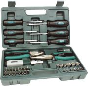 Brüder Mannesmann Werkzeuge Kombinētais - instrumentu komplekts 45 gab. Brüder Mannesmann Werkzeuge Kombinētais - instrumentu komplekts 45 gab.