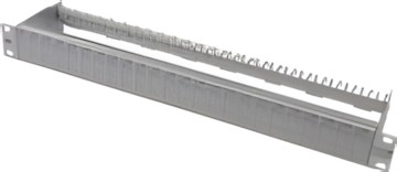 BTR E-DATmodul 19"Modulträger 1HE RAL7035, tukšs