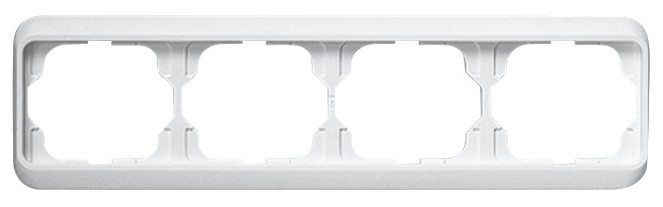 Busch-Jaeger Abdeckrahmen 4-fach rāmis (1724-24G) Busch-Jaeger Abdeckrahmen 4-fach rāmis (1724-24G)