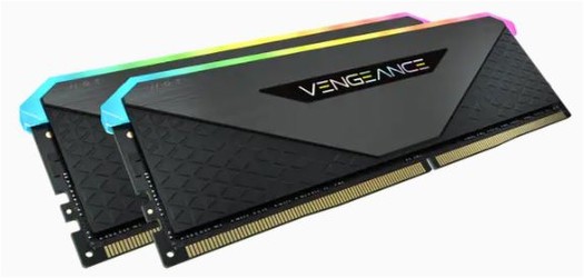 Corsair Vengeance RGB RT DDR4-4600 32GB komplekts (CMN32GX4M2Z4600C18)