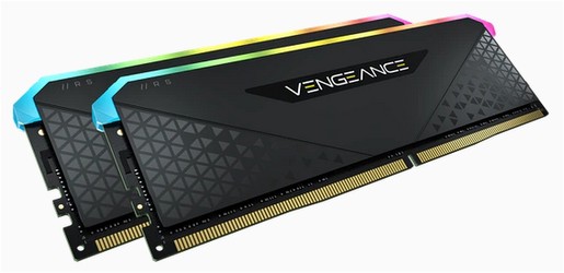 Corsair Vengeance RGB RS DDR4-3600 32GB komplekts (CMG32GX4M2D3600C18)