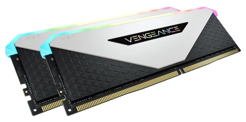 Corsair Vengeance RGB RT DDR4-3200 16GB komplekts (CMN16GX4M2Z3200C16W)