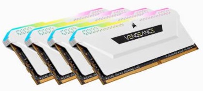 Corsair Vengeance RGB Pro SL DDR4-3200 32GB komplekts (CMH32GX4M4E3200C16W)