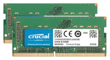 Crucial DDR4-2400 32GB komplekts (CT2K16G4S24AM) Crucial DDR4-2400 32GB komplekts (CT2K16G4S24AM)