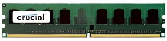 Crucial Value DDR2-RAM 2GB PC2-6400 (CT25664AA800) Crucial Value DDR2-RAM 2GB PC2-6400 (CT25664AA800)