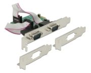 Delock 2x seriālais PCIe 2.0 x1 (89641)