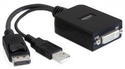 Delock DisplayPort 1.1 uz DVI Adapteris (61855)