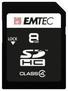 Emtec SDHC Elite Silver klase 4 8GB (ECMSD8GHC4)