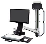 Ergotron StyleView stāvošas-sēdošas kombinētais grozāmais rokturis (45-273-216) Ergotron StyleView stāvošas-sēdošas kombinētais grozāmais rokturis (45-273-216)