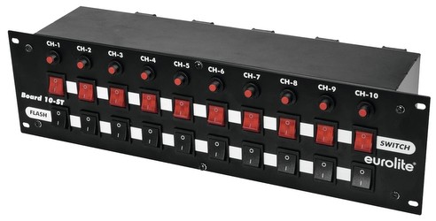 Eurolite Board 10-ST 10x Schutzkontakt (70008283) Eurolite Board 10-ST 10x Schutzkontakt (70008283)