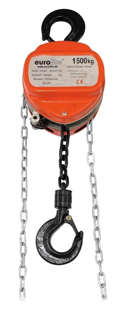 Eurolite Kettenzug 10M/1.5T Eurolite Kettenzug 10M/1.5T