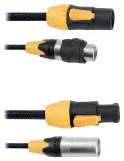 Eurolite Kombikabel DMX IP T-Con/3 Pin XLR 5 m Eurolite Kombikabel DMX IP T-Con/3 Pin XLR 5 m