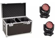 Eurolite Set 2x LED TMH-X4 Moving-Head Wash Zoom + Case Eurolite Set 2x LED TMH-X4 Moving-Head Wash Zoom + Case