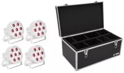 Eurolite Set 4x LED SLS-7 HCL Floor balts + Case Eurolite Set 4x LED SLS-7 HCL Floor balts + Case
