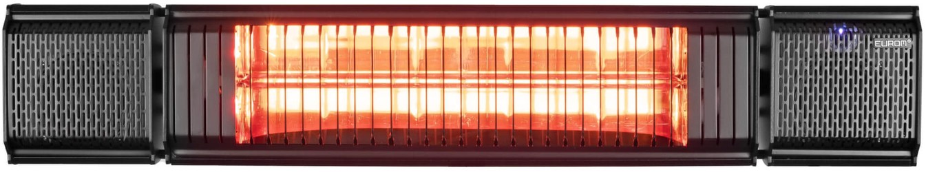 Eurom Heat and Beat Zwart Eurom Heat and Beat Zwart