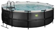 Exit Black Leather Pool mit Sandfilterpumpe ø427 x 122 cm (30.27.14.20) Exit Black Leather Pool mit Sandfilterpumpe ø427 x 122 cm (30.27.14.20)