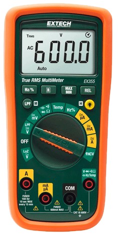 Extech EX355 RMS Multimetrs