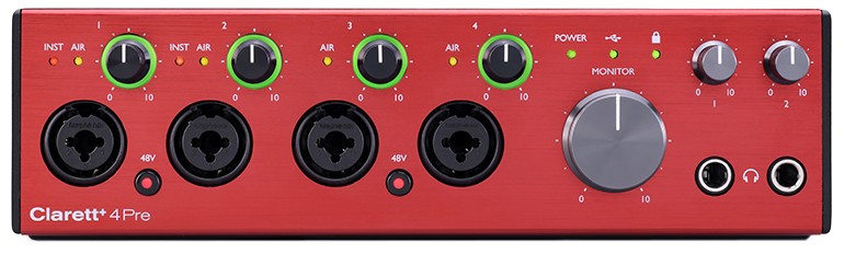 Focusrite Clarett+ 4 Pre Focusrite Clarett+ 4 Pre