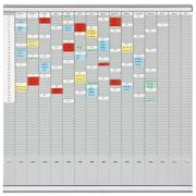 Franken Universal T-Karte Plānotājs 16 Turētāji ar 50 Spraugām Franken Universal T-Karte Plānotājs 16 Turētāji ar 50 Spraugām