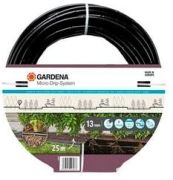 Gardena virsmas un pazemes pilienu caurule krūmiem/dzīvžogiem 25 m (13503-20)